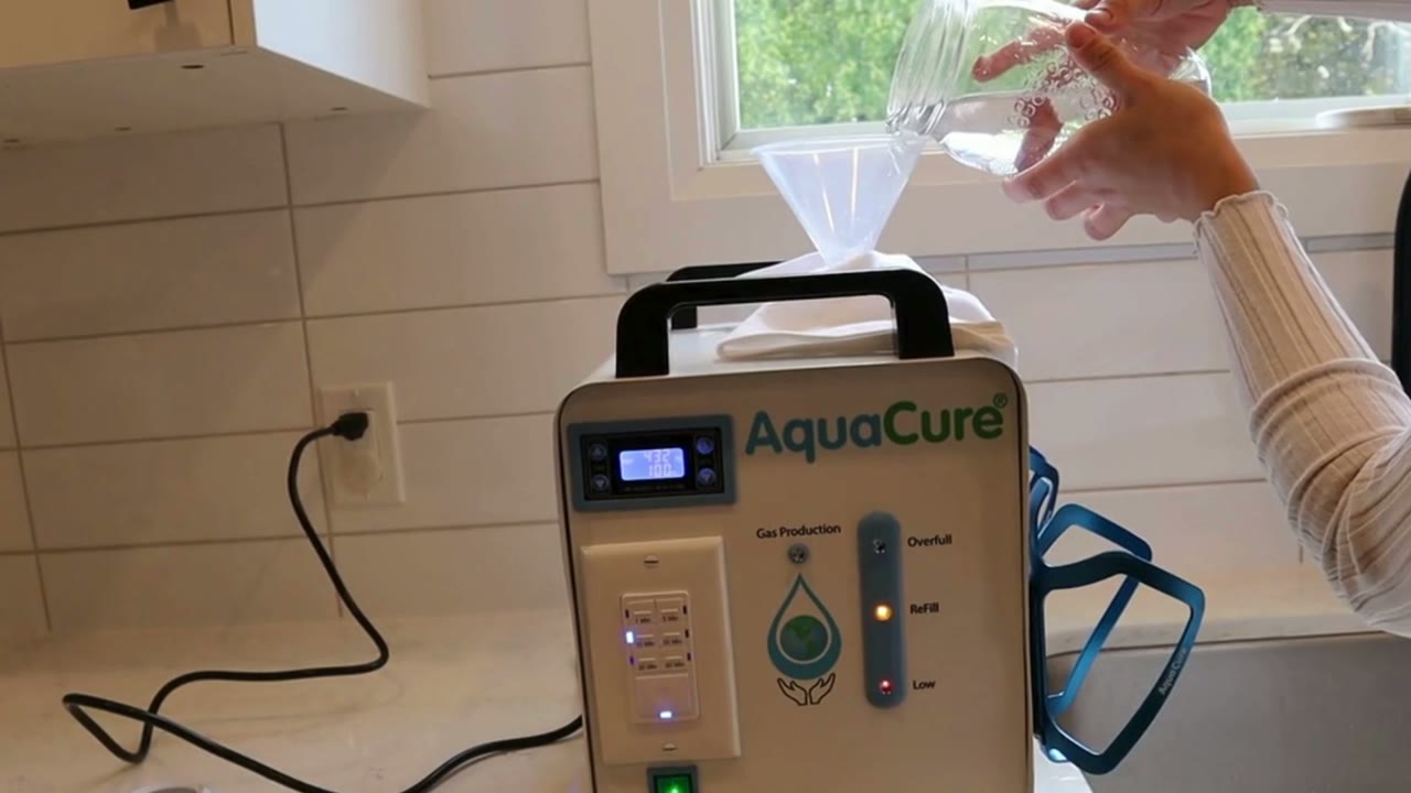 Setting up the AquaCure AC60